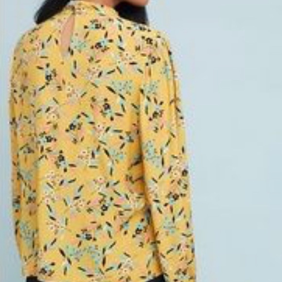 MAEVE Meadowsweet Blouse from Anthropologie - Picture 3 of 9